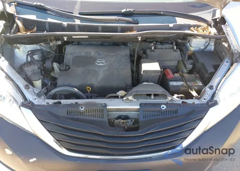 2012 Toyota Sienna Le V6 8 Passenger from USA, damaged, VIN 5TDKK3DC0CS229448